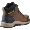 CAT Inductor Leather Safety Boots Metal Free ESD Brown
